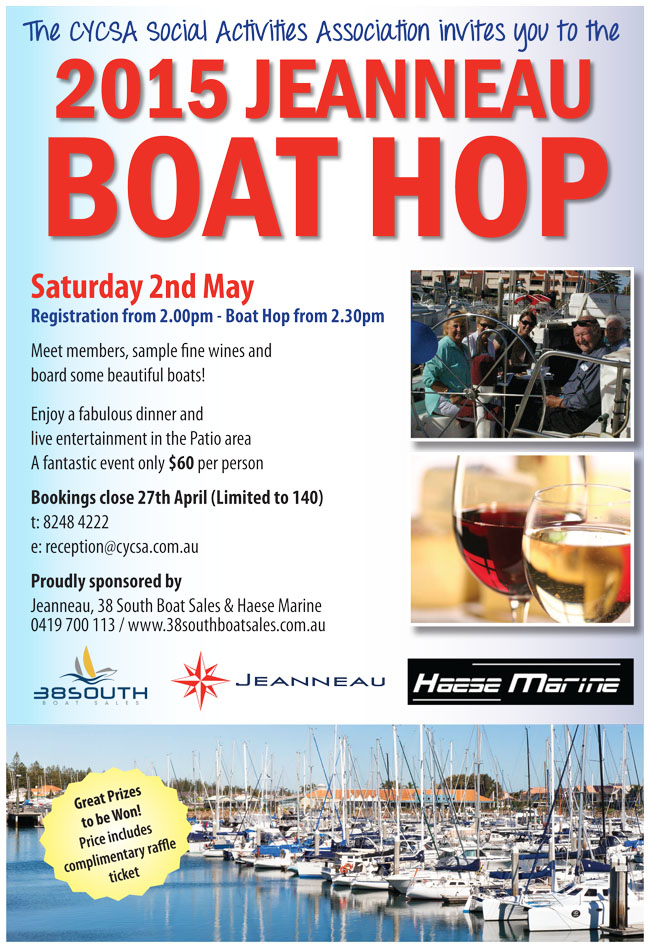 South Australia Jeanneau Boat Hop