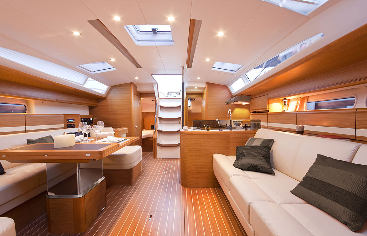 Jeanneau 53 new interior