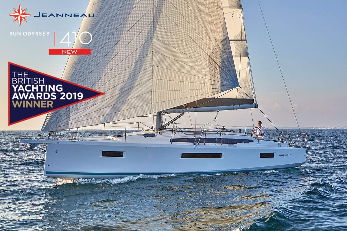 Sun Odyssey 410 Wins British Yachting Award