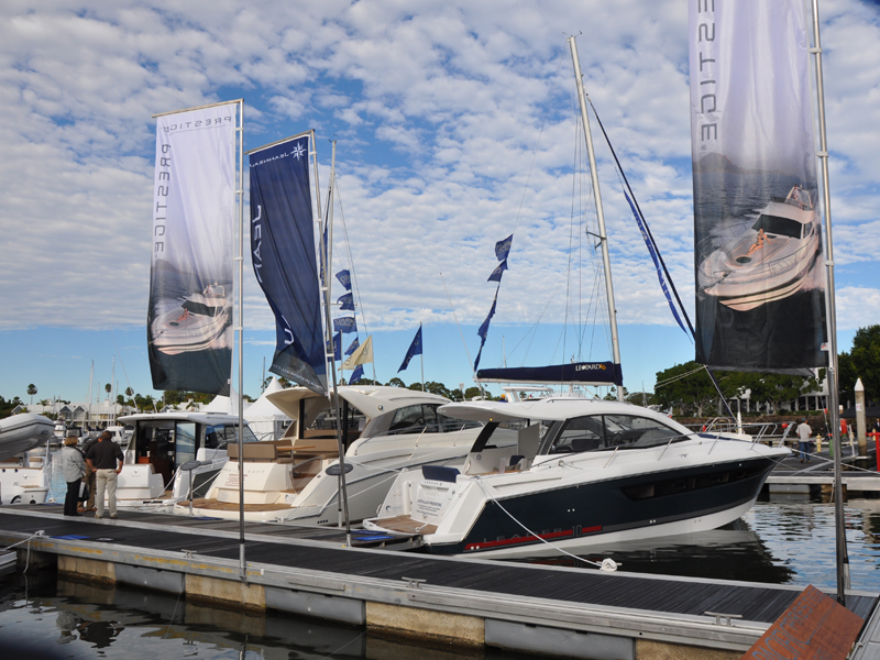 Prestige stands out at Sanctuary Cove International Boat Show
