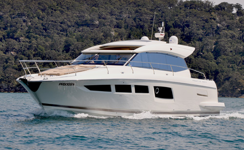 Prestige 500s test in Club Marine Magazine