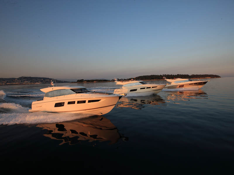 Exclusive sea trials in Cannes