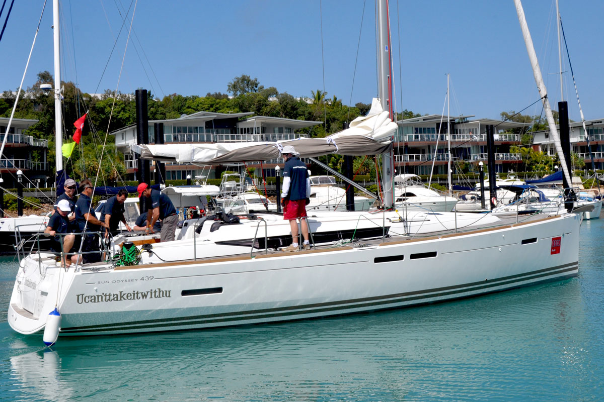 Jeanneau Sun Odyssey 439 “outstanding” at Hamilton Island Race Week 2012.
