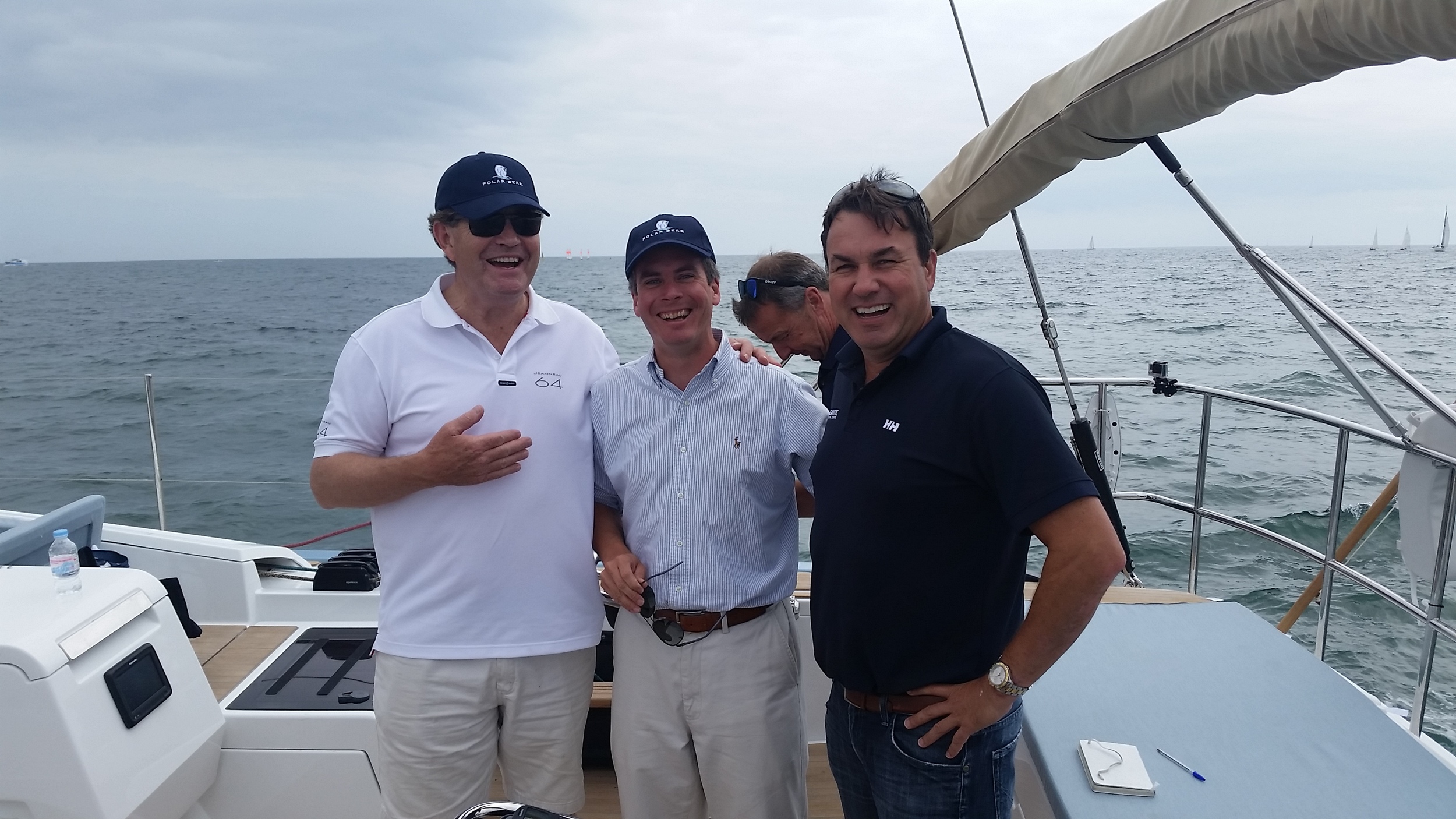 SAILING THE JEANNEAU 64 WITH DESIGNER ANDREW WINCH