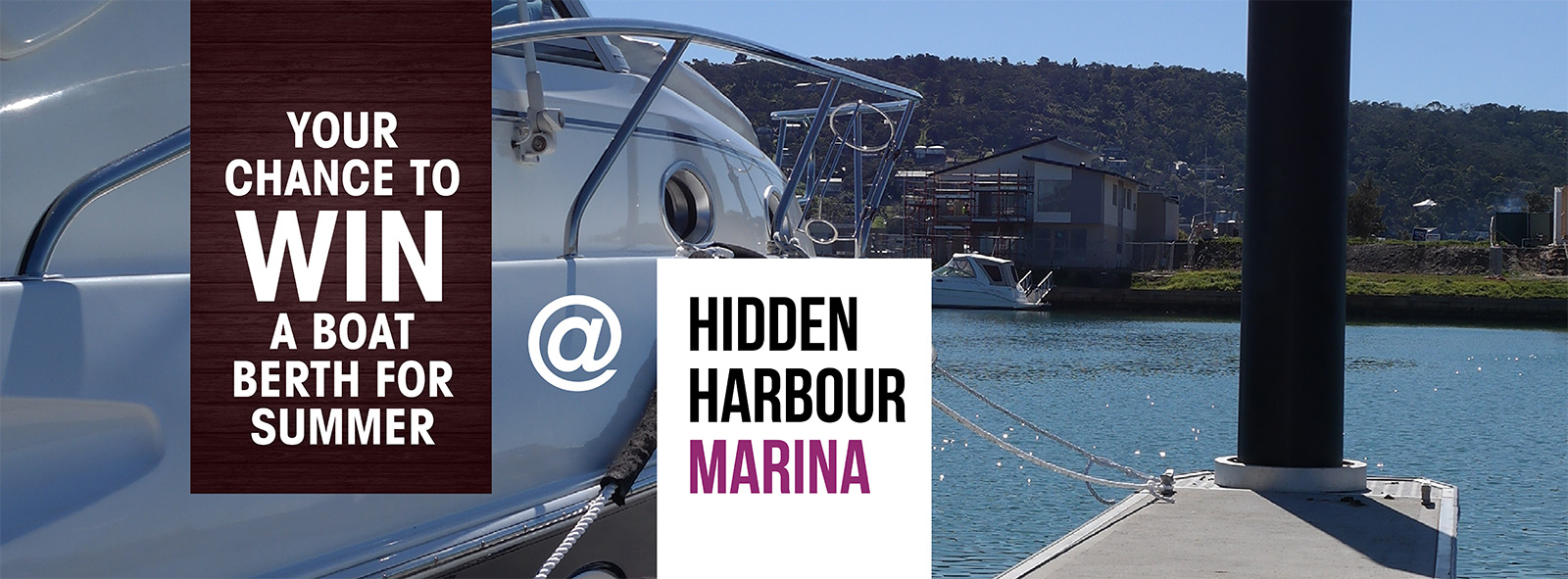 WIN 63 days FREE at Hidden Harbour Marina