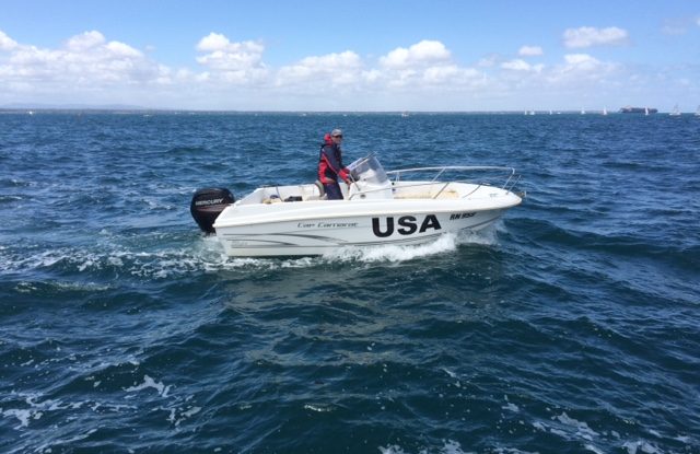 Jeanneau Cap Camarat 5.1 Para Olympic coaching boat