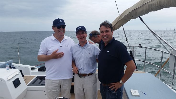 SAILING THE JEANNEAU 64 WITH DESIGNER ANDREW WINCH