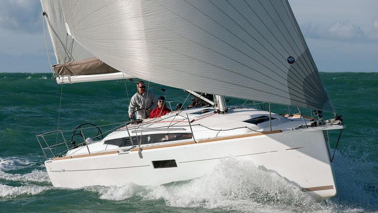 Jeanneau Sun Odyssey 349 coaxes you into the light
